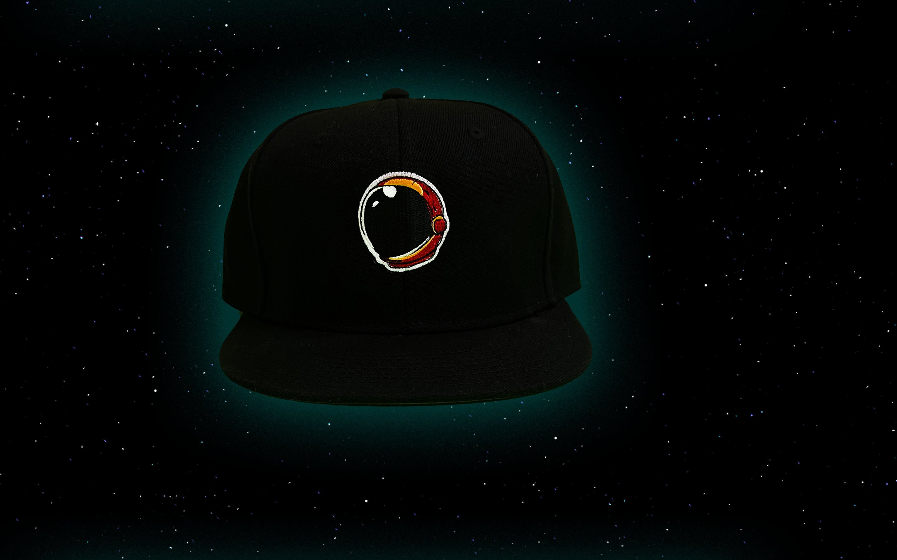 Cosmic Helmet Snapback Hat || Sporting Hat, Nerdy Hat, Adjustable Unisex Baseball Cap, Space Hat, Hat For Him, Hat For Her, Wearable Gift